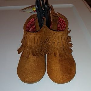 Infant Boot with fringe